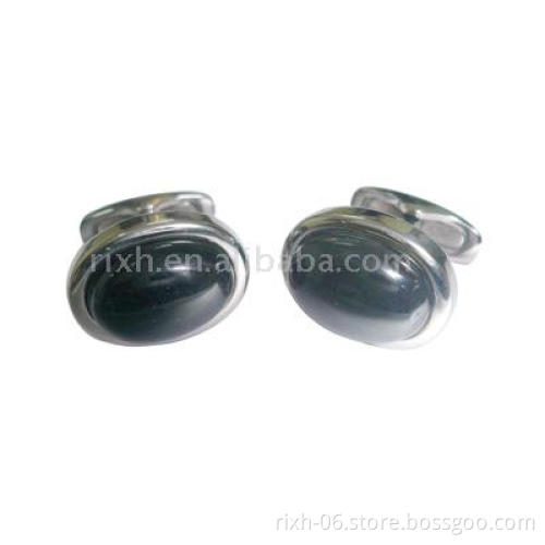 semi-precious stone cufflinks